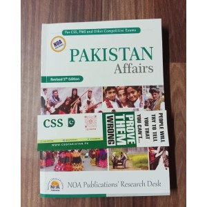 Pakistan Affairs by NOA 5th Edition 2023
