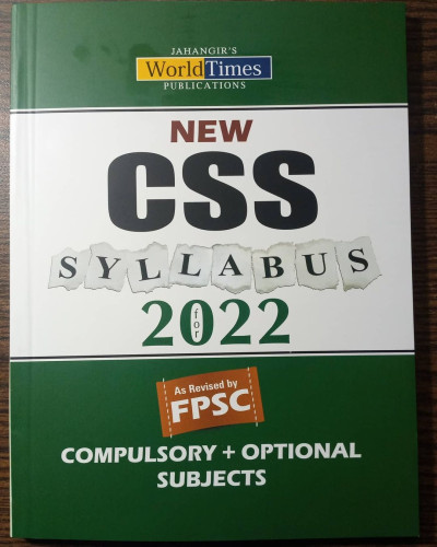 New CSS Syllabus for 2022 by JWT