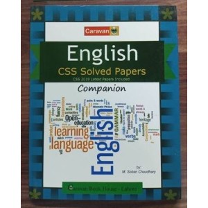 English CSS Solved Papers Companion 1980 to 2019 by M. Sobhan Ch Caravan