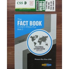 The Fact Book Current Affairs Plus by Waseem Riaz JWT Latest 2022 Edition
