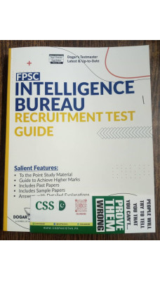 FPSC Intelligence Bureau IB Recruitment Test Guide by Dogar Brothers