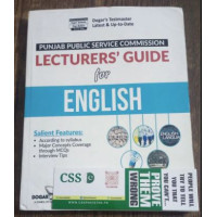 Lecturers' Guide for English by Dogar Brothers for PPSC