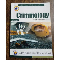 Criminology For CSS by Syed Zafar Hassan Naqvi NOA