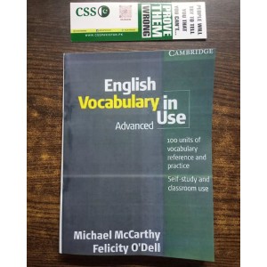 English Vocabulary in Use by Michael McCarthy and Felicity O'Dell Cambridge