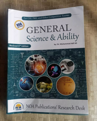 General Science And Ability GSA by Dr. M. Atif Ali NOA