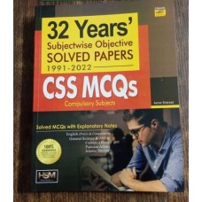 CSS Compulsory Subjects Solved MCQs (1991-2022) (32 Years) by HSM 
