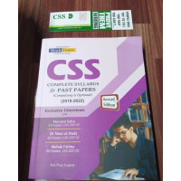 CSS Complete Syllabus And Unsolved Past Papers (Compulsory And Optional) 2018-2022 by JWT