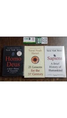Sapiens + Homo Deus + 21 Lessons for the 21st Century by Yuval Noah Harari
