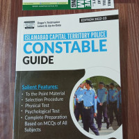 Islamabad Capital Territory ICT Police Constable Guide by Dogar Brothers Edition 2022 - 2023