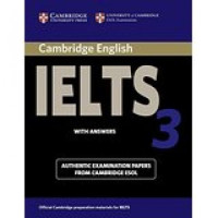 Cambridge English IELTS Book 3 with Answers & CD