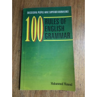 100 Rules of English Grammar by Muhammad Masood A-One Publishers