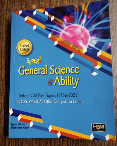 General Science And Ability GSA by Agha Shakir & Shahriyar Khan HSM