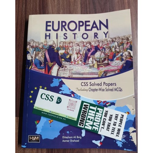 European History by Mirza Ehtesham Ali Baig & Aamer Shahzad HSM