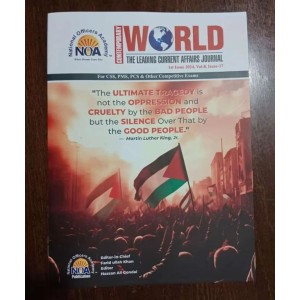 Contemporary World Current Affairs Magazines / Journal by NOA 1st Issue 2024