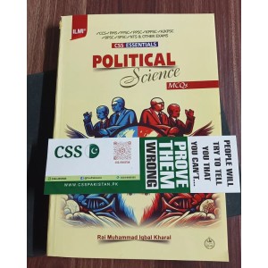 Political Science MCQs by Rai M. Iqbal Kharal ilmi CSS Essentials