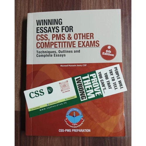 Winning Essays for CSS & PMS by Mureed Hussain Jasra 6th Edition 2024