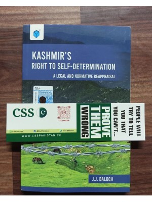 Kashmir's Right to Self-Determination by J. J. Baloch