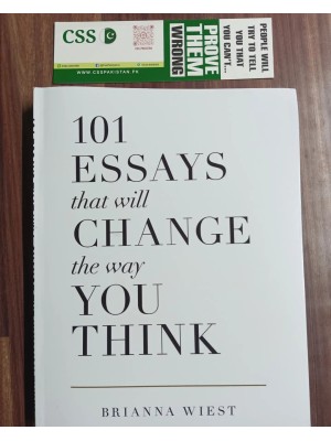 101 Essays that will Change the way You Think by Brianna Wiest