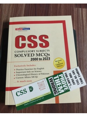 CSS Compulsory Subjects Solved Past Papers MCQs (2000-2023) by JWT