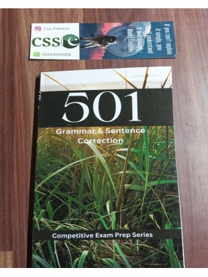 501 Grammar & Sentence Correction by @CSS_Pakistan