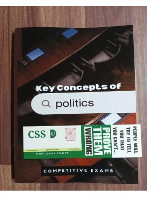 Key Concepts of Politics by Shaharyar Publishers @CSS_Pakistan