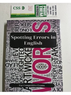 Spotting Errors in English by Shaharyar Publishers