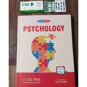 Psychology for CSS & PMS by Tayab Saifullah JWT