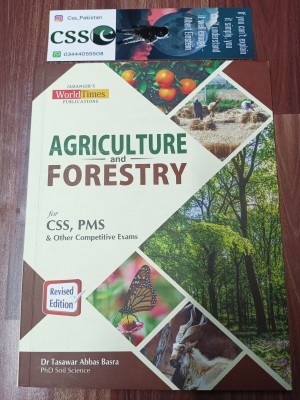 Agriculture and Forestry by Dr. Tasawar Abbas Basra JWT