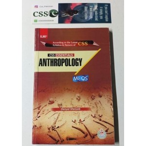 Anthropology MCQs by Danyal Mansab ilmi CSS Essentials 2023 Edition