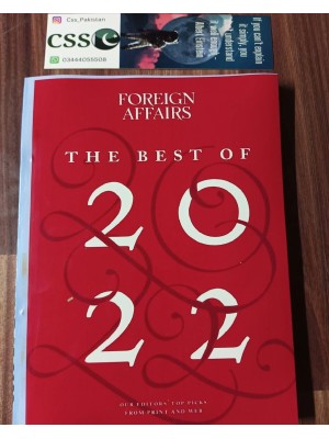 Foreign Affairs Magazines Editors' Top Picks: The Best of 2022 Edition