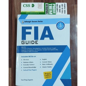 FIA Federal Investigation Agency Guide by JWT Latest 2023 Edition