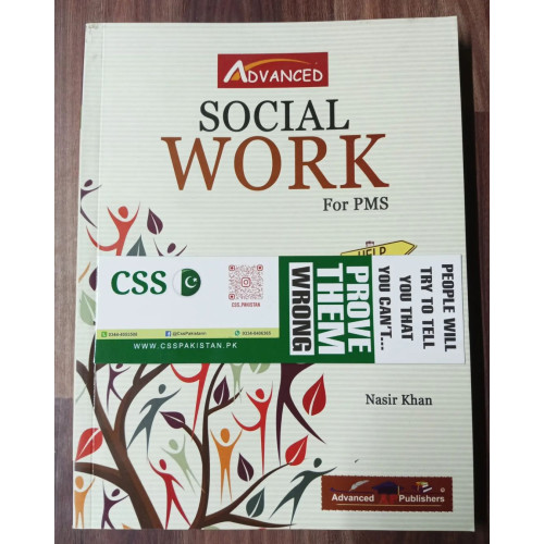 Social Work for PMS in English by Nasir Khan Advanced Publishers 