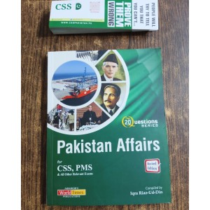 Top 20 Questions Series: Pakistan Affairs by Iqra Riaz-Ud-Din JWT 