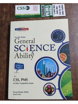 To The Point General Science & Ability GSA by Imran Bashir and Asad Aziz JWT