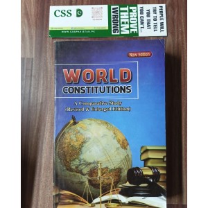 World Constitutions: A Comparative Study by Vishnoo Bhagwan
