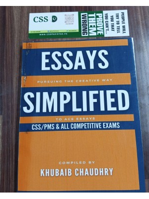 Essays Simplified by Khubaib Chaudhry SP