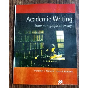 Academic Writing from Paragraph to Essay MacMillan